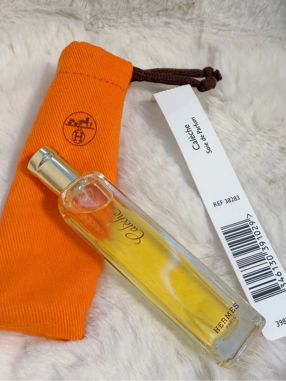 Hermes Caleche Soie De Parfum Mini Spray For Women EDP 15ml With Pouch